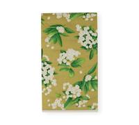 Christmas Berry Paper Guest Towel Napkins in Gold & White - 15 Per Package