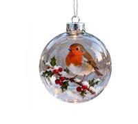 Christmas Bird Ornaments - Winter Holiday Pendant with Decorations Tree, Window, Wall, Door, Store, Party, and Fireplace, Perfect Seasonal Home for Event Décor Home Use Lightweight Design