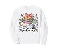 Christmas Book Lover T'is The Season for Reading T-Shirt de Vacances Sweatshirt