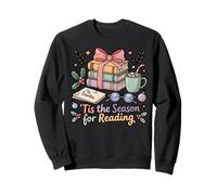 Christmas Book Lover T'is The Season for Reading T-Shirt de Vacances Sweatshirt