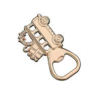 Christmas Bottle Opener - Lightweight Beer Bottle Opener | 7.5x3.5cm Bar Keys with Lid Lifting Function, Alloy Drink key with Reinforced Grip, Sleek Beer, funny Drink Key for Drinks