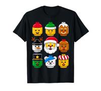Christmas Building Crew Costume Master Builder Block Xmas T-Shirt