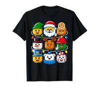 Christmas Building Crew Costume Master Builder Block Xmas T-Shirt