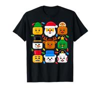 Christmas Building Crew Costume Master Builder Block Xmas T-Shirt