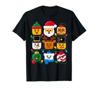 Christmas Building Crew Costume Master Builder Block Xmas T-Shirt