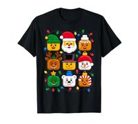 Christmas Building Crew Costume Master Builder Block Xmas T-Shirt