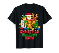 Christmas Building Crew Costume Master Builder Block Xmas T-Shirt