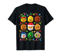 Christmas Building Crew Costume Master Builder Block Xmas T-Shirt