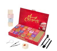 Christmas Calendar - 24 Days Rock Stone Digging Set | Advent Excavation Kit with, Holiday Countdown Activity for Boys Girls, Fun Party Favor Calendar for Christmas Events Stocking