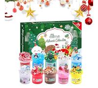Christmas Calendar Advent with 24 Days Fidget Toys, Funny Countdown Gift Box, Craft Supplies and Stocking Stuffers for School Family Holiday Fun, Boys Girls, 33x23x5 inches