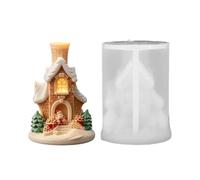 Christmas Candle Mold | Holiday Cement Molds | Soap Making Mould