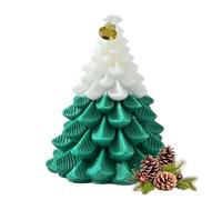 Christmas Candles - Holiday Scented Candle Set for Home Decoration | Long Lasting Wax with Festive Fragrance, Decorative Jar Design for Living Room Bedroom or Tabletop, Gift Idea for Seasonal