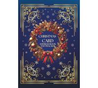Christmas Card Address Book and Tracker for 10 Years: Contact Detail Book for Christmas Time - Christmas wishes tracker