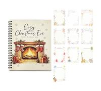 Christmas Card Book for Teens Seasonal Bless ings Message Organizer | Christmas Gift Greeting Card Booklet for Wo men, Family, Wife, Husband, Boyfriend, Girlfriend, Youth, Teens, Mom, Dad