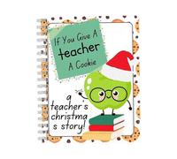 Christmas Card Book - If You Give a Teacher a Cookie Book,Teacher Christmas Gift