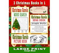Christmas Carols Word Search: Word Search Puzzles, Carols & Christmas Sketch Art