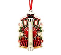 Christmas Cash Storage Ornament, Acrylic Money Display Decoration, Holiday | Festive Stocking Stuffer Accessory Home Office Christmas Ornament Apartment Holiday Cash Display Living Room Seasonal Décor