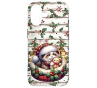 Christmas Cat Accessories for Kitten Mom Xmas Mistletoe Coque pour iPhone 17