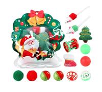 Christmas Cat Stocking - Toys Festive Interactive Pet Enrichment Game | Pet Christmas Toys Small Medium Large Kitten Indoor Outdoor Holiday Home Gardens