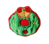 Christmas Cat Toy Plush Santa Elk Tree Interactive Pet Enrichment Play | Soft Plush Material, Interactive Design, Christmas Theme, Indoor Use, All Ages Compatible A