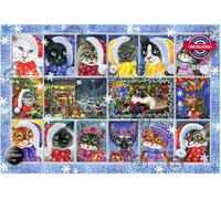 Christmas Cats - Puzzle 1000 Pièces