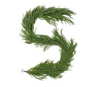 Christmas Cedar Garland, 180cm Holiday Party Supplies - Artificial Greenery Garland for Winter | Seasonal Décor Accessories for Outdoor Indoor Porches Fireplaces Front Door Living Room Wall Garden
