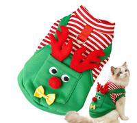 Christmas Clothes for Dogs - Christmas Reindeer Pet Outfit,Festival Pet Clothes | for Dogs and Cats Outdoor Walking Party Gathering Holiday Photograph Festival