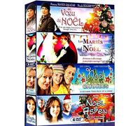 Christmas - Coffret 4 films : Le voeu de Noël + Les mariés de Noël + Noël aux Caraïbes + Noël à Aspen [Pack]