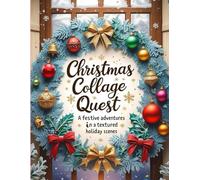 Christmas Collage Quest: A Festive Adventure for Kids: Discover Hidden Treasures in Textured Holiday Scenes