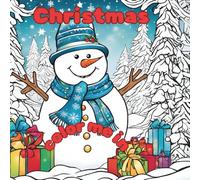 Christmas color me in: simple, fun coloring book