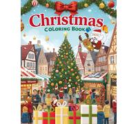 Christmas coloring book for children with 80 great motifs: Christmas fun: With over 80 festive motifs for coloring for children from 4 years