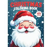 Christmas Coloring Book for Kids 3-6: Holiday activity book for preschoolers | Christmas coloring and rhyme book | Winter holiday games and coloring for kids
