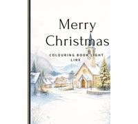 Christmas Coloring Book - Light Line Edition: Soft and Minimal Christmas Illustrations for Relaxing Coloring