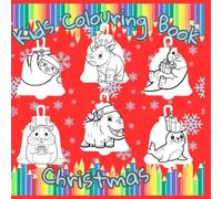 Christmas Colouring Book: Christmas Coloring Fun with Cute Festive Animals | cute animals Christmas coloring