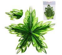 Christmas Concepts® 16" (1,3 pi) Grande décoration à Suspendre étoile 3D en Feuille - Garniture de Noël (Vert Menthe)