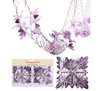 Christmas Concepts® 2.7m (9ft) - Ensemble de 2 décorations à Suspendre décoratives avec Guirlande (BÉBÉ Rose)