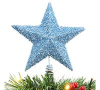 Christmas Concepts® 28cm (11") Sparkling Tree Top Star - Décoration de Noël Luxueuse (Glace Bleue)