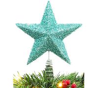 Christmas Concepts® 28cm (11") Sparkling Tree Top Star - Décoration de Noël Luxueuse (Menthe Verte)