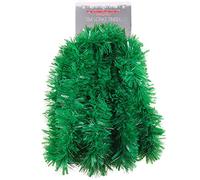 Christmas Concepts® 3m (117") / 9.8ft Tinsel de Noël Chunky/Fine - Décoration de Noël - Tinsel de Haute qualité (Vert Mat)