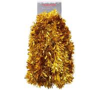 Christmas Concepts® 3m (117") / 9.8ft Tinsel de Noël Chunky/Fine - Décoration de Noël - Tinsel de Haute qualité (Or)