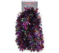 Christmas Concepts® 3m / 9.8ft Tinsel de Noël Chunky/Fine - Décoration de Noël - Tinsel de Haute qualité (Arc en Ciel)