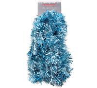 Christmas Concepts® 3m / 9.8ft Tinsel de Noël Chunky/Fine - Décoration de Noël - Tinsel de Haute qualité (Glace Bleue)