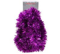 Christmas Concepts® Guirlande de Noël épaisse et Fine 3m (117") Diverses Couleurs, Violet