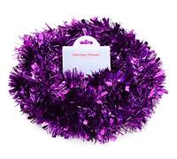 Christmas Concepts® Guirlande de Noël épaisse et fine de 2 mètres - Décoration de Noël (Violet)