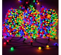 Christmas Concepts® Lot de 1000 guirlandes lumineuses LED multicolores de 100 m avec contrôleur à 8 fonctions - Intérieur/extérieur - Efficacité énergétique A++ - Lumières de Noël