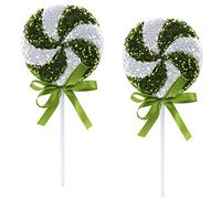 Christmas Concepts® Lot de 2 décorations de Noël géantes à Paillettes Scintillantes de 36 cm - Ornements de Sapin de Noël - 5 Couleurs Disponibles