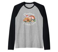 Christmas Cooking Crew Funny Cute Turquie Jambon Nourriture Manche Raglan