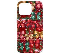 Christmas Coquette Coquette Red Bows et Snowflakes pour Les Coque pour iPhone 16 Pro