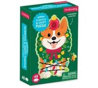Christmas Corgi 48 Piece Scratch and Sniff Shaped Mini Pzl by Mudpuppy Mudpuppy (Auteur)