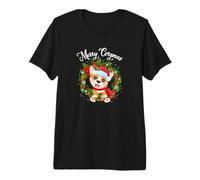 Christmas Corgmas Pembroke Welsh Corgi Dog Lover T-Shirt Haut de Gamme